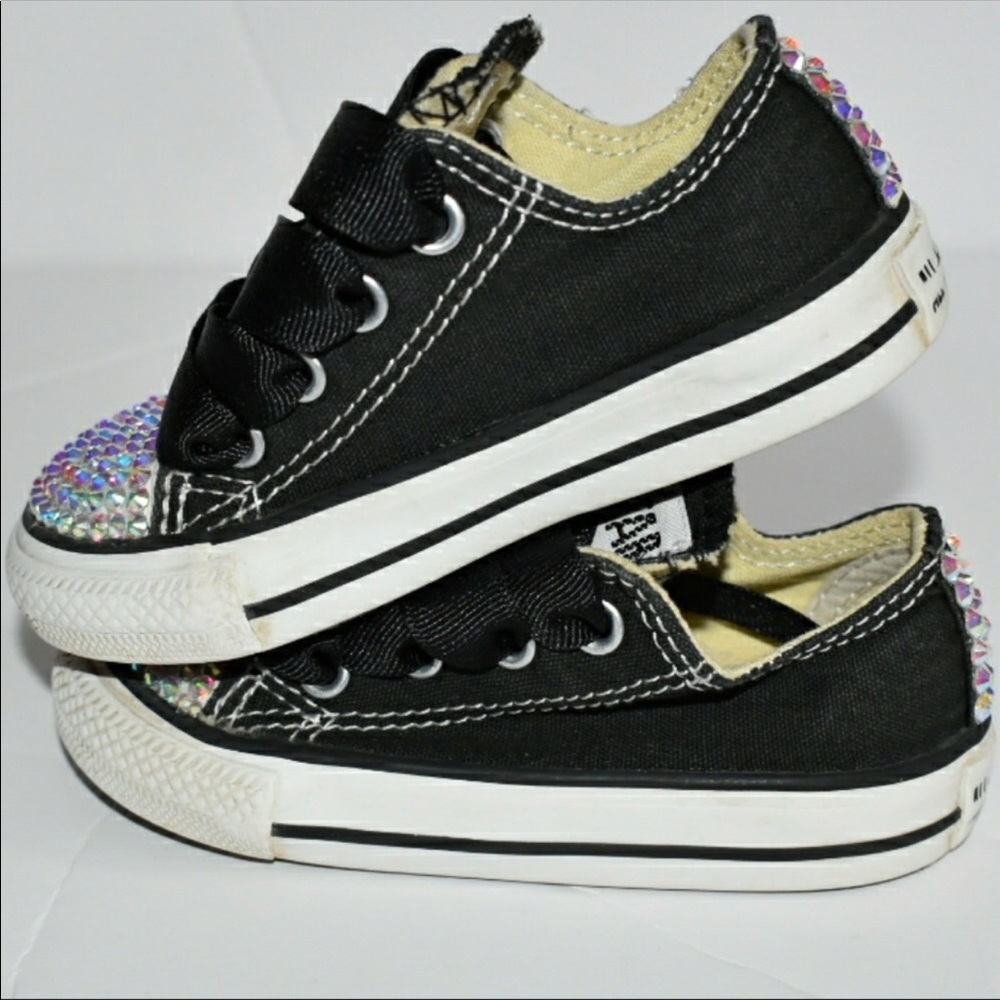 🔴SOLD🔴Handmade custom converse - Picture 6 of 8